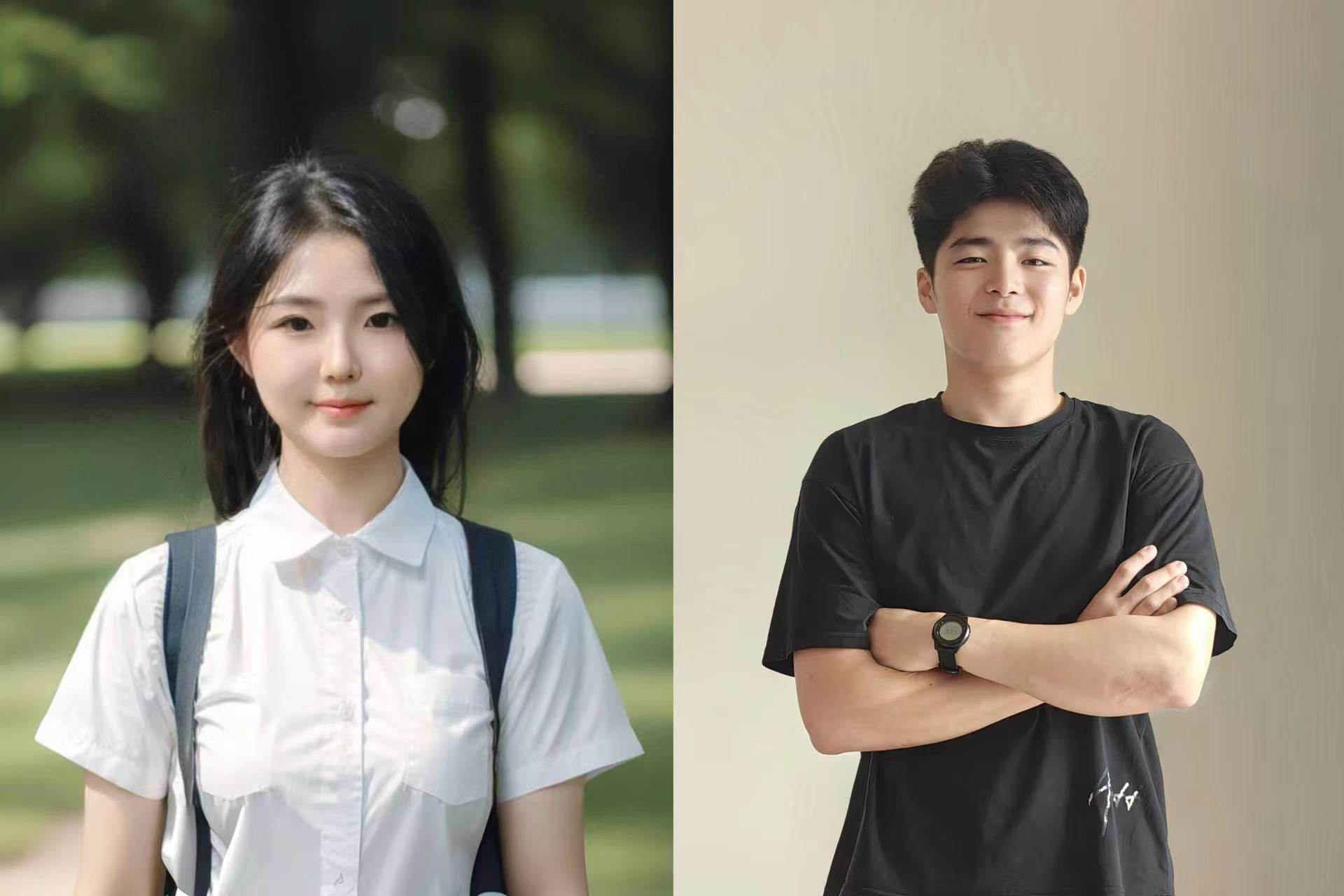 Ren Yutong, Class 2023, Electronic Information Technology and Science II Li Minglu, Class 2023, Computer Technology and Science II